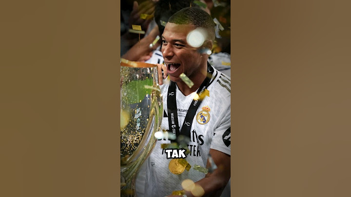 Первый матч Мбапппе за Реал - 1 гол 1 трофей #france #mbappe #realmadrid #real #champion