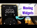 Get live animated widgets on ios 16 lockscreen