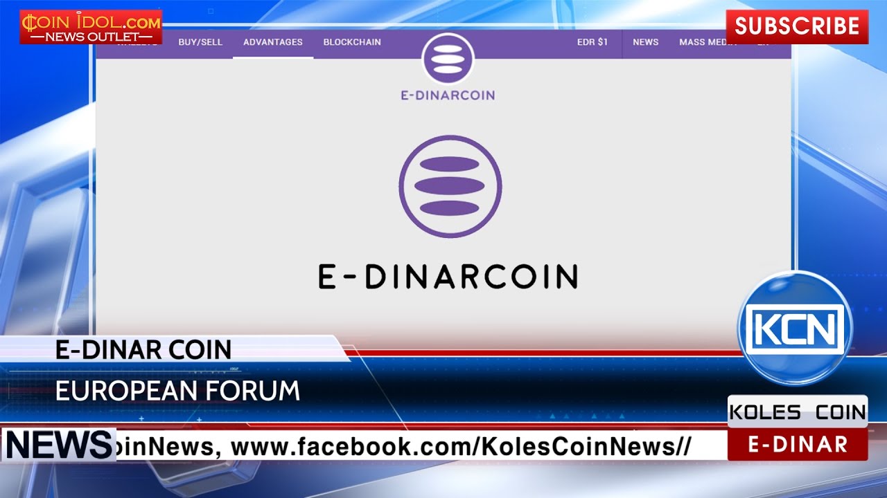 E Dinar News,E-Dinar Coin Trading Up 10% Over Last 7 Days (EDR)