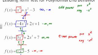 Polynomial Functions of Higher Degree - part 2
