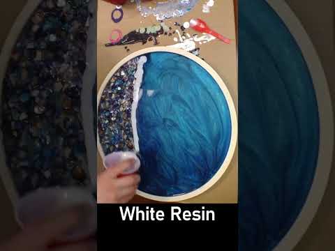 Ocean Resin Platter