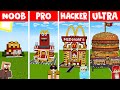 Minecraft NOOB vs PRO vs HACKER: SICHERSTE MCDONALDS BAU CHALLENGE ⛏