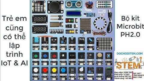 ✨✨✨Giải pháp học Lập trình cho trẻ em với Bộ kit Microbit PH2.0 ( https://dochoistem.com )
