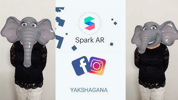 Elephant 3D - Spark AR Face Filter for Instagram and Facebook