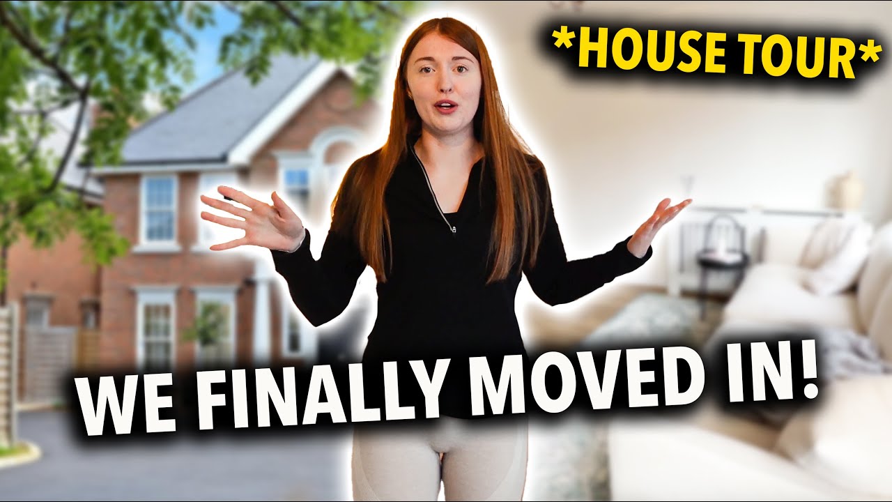 Moving Into Our NEW HOME! Full House Tour - YouTube
