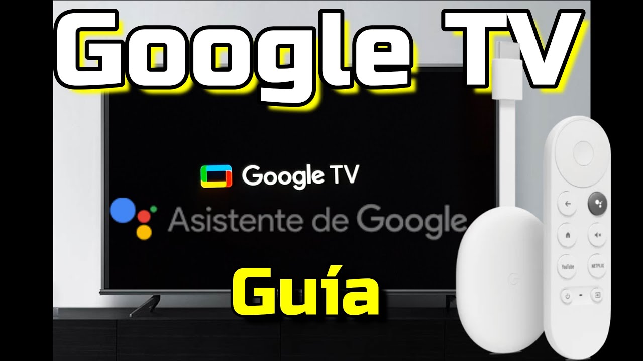 Cómo configurar un Google Chromecast con Google TV y mando de control de voz