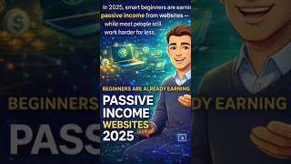 Earn Passive Income 2025 – 4 Best Websites for Beginners /@Secrettechnique1