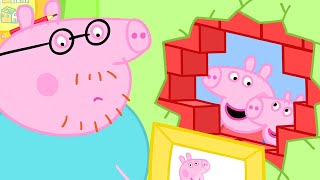 Peppa Pig Français | Papa accroche une photo | Dessin Animé Pour Bébé