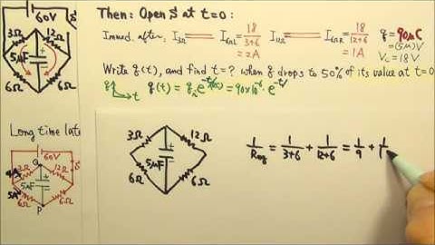 AP Physics C: Circuits: RC Circuits 8:  Immediately & a Long Time after a Switch is Closed/Opened 3