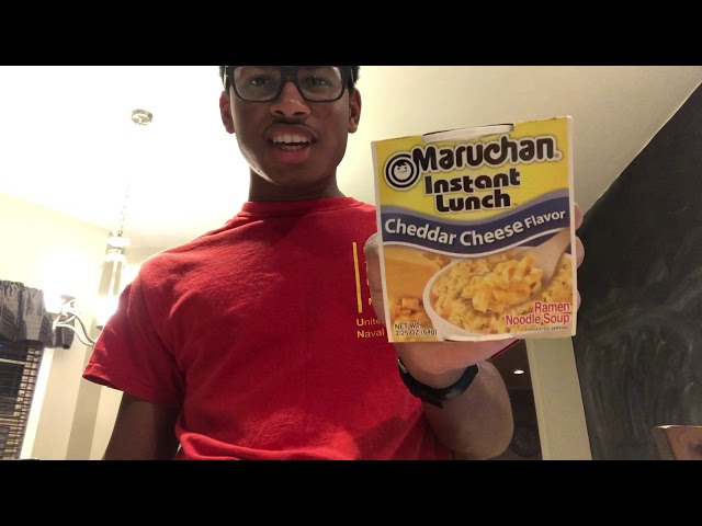 Maruchan Instant Ramen Cheddar Cheese Flavor Review 