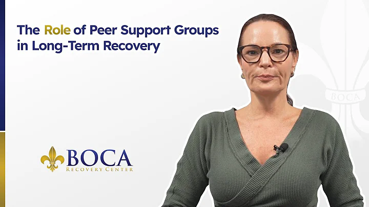 The Role of Peer Support Groups in Long Term Recovery