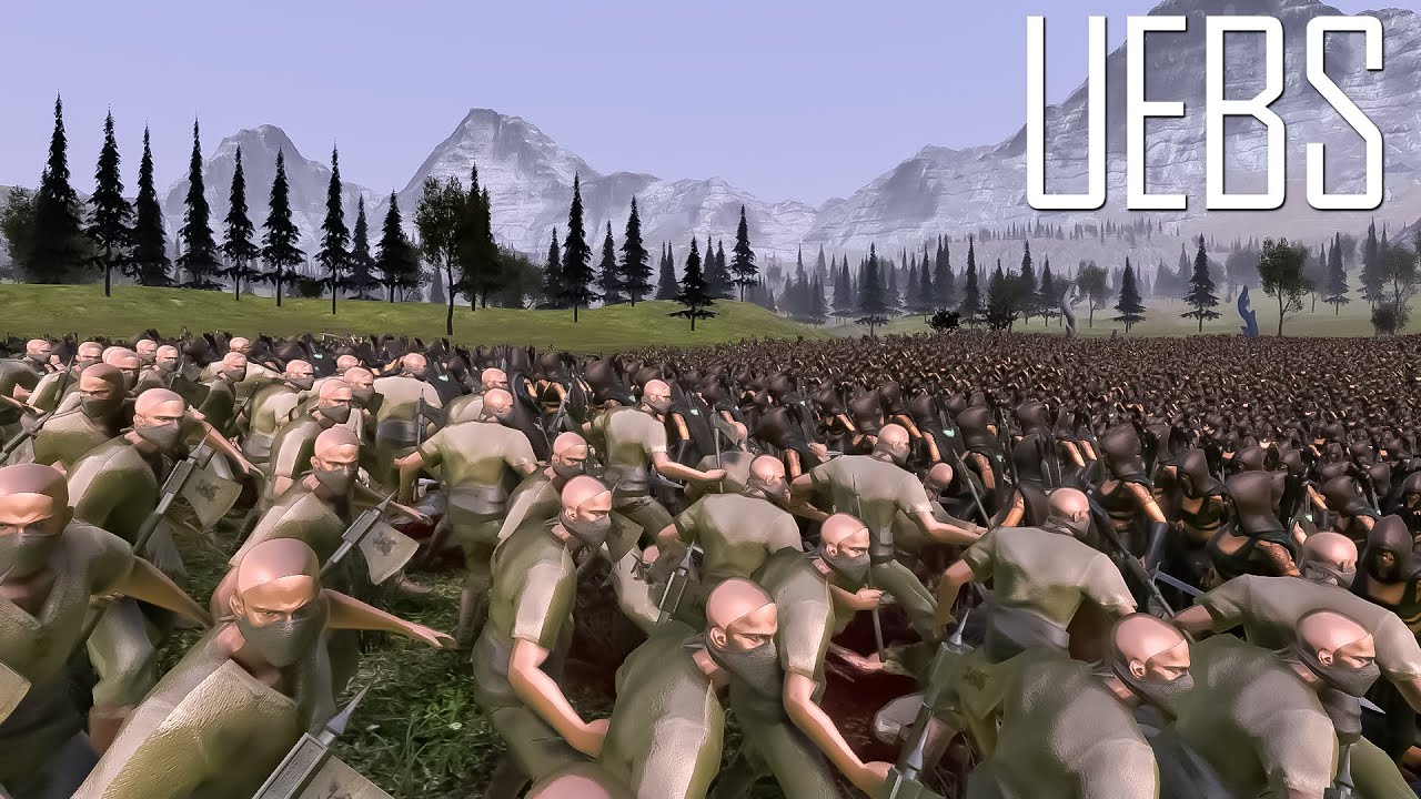 22.000 Bandits vs 22.000 Lady Blade Assassins- Ultimate Epic Battle Simulator 2- UEBS 2