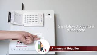 Utilisation et dépannage du système d'alarme Paradox SP6000, SP7000, MG5000 et MG5050