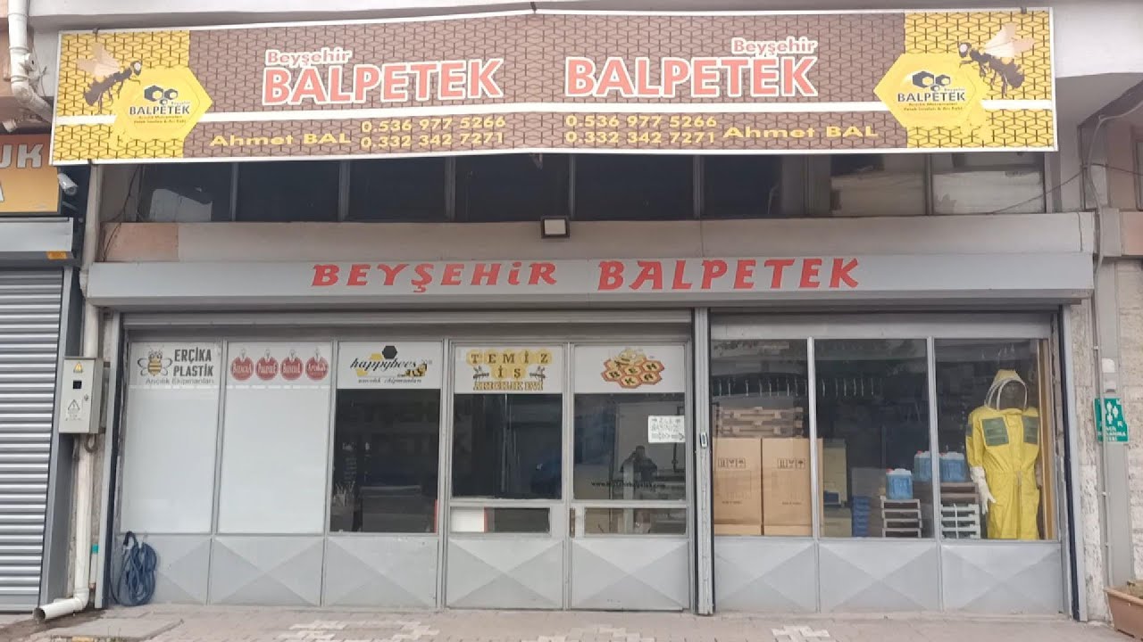 BEYŞEHİR BALPETEK'İN İMALATHANESİ VE SATIŞ MERKEZİ