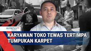 Tragedi di Toko Karpet Jember: Karyawan Tewas Tertimpa Karung dan Karpet Bal-balan