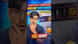 Gift Send Proxy Server Free Fire 😍🔥 || How To Download Proxy Server 🥰 || #proxyserver