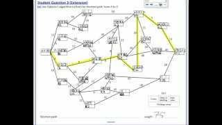 A Level Maths D1 Dijkstra's Algorithm Extension Question (Super long)