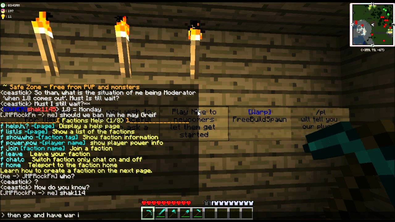 Minecraft Best Faction Server