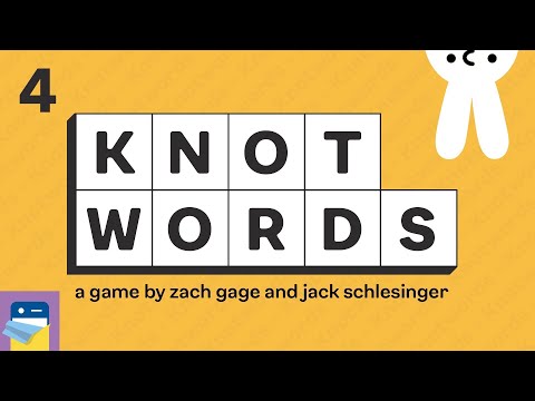 Knotwords: April 2022 Tricky Levels 1 - 10 Walkthrough & iOS/Android Gameplay (by Zach Gage) - YouTube