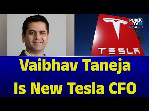 Vaibhav Taneja Is New Tesla CFO | Public TV English