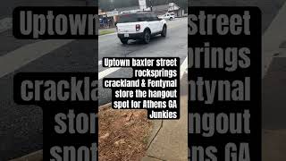 Athens GA Fentynal & Crackland Hood Store on Baxter & across from Rocksprings Junkies Hangout spot