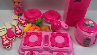 5 Minutes Satisfying with Unboxing Mini Kitchen | ASMR Toys