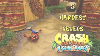 5 Most Frustratingly Difficult Levels In Crash Bandicoot: The N.Sane Trilogy