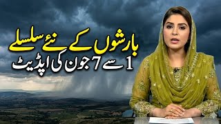 Weather update for June 1-7 | pre monsoon rain expected, Pakistan weather report 