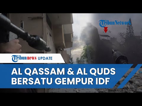 Sayap Militan Palestina Bersatu, Brigade Al Qassam dan Al Quds Gerilya Serang IDF dari 'Jarak Nol'