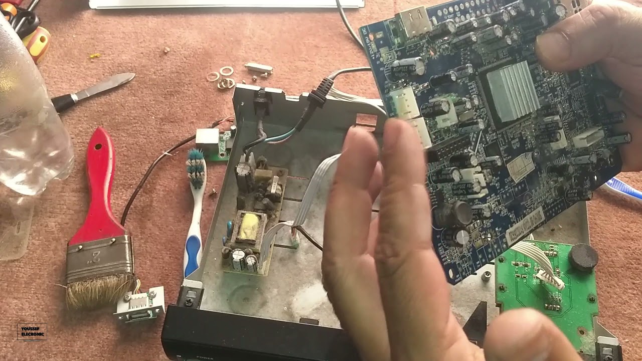 اصلاح مشكل الصورة و الصوت في جهاز سامسات اشدي 90