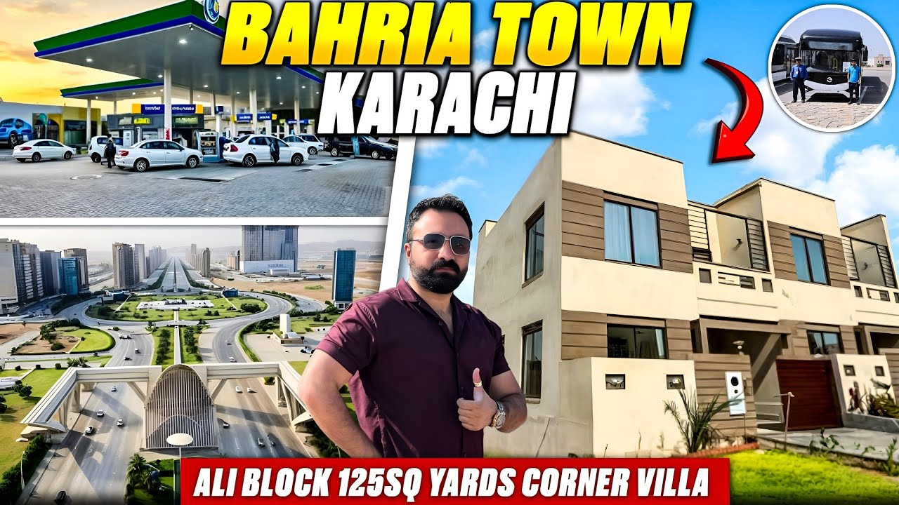 Ali R Block Luxury 125Sq. Yards CORNER-VILLA with HUGE-GARDEN+BASEMENT in Ali Block ...