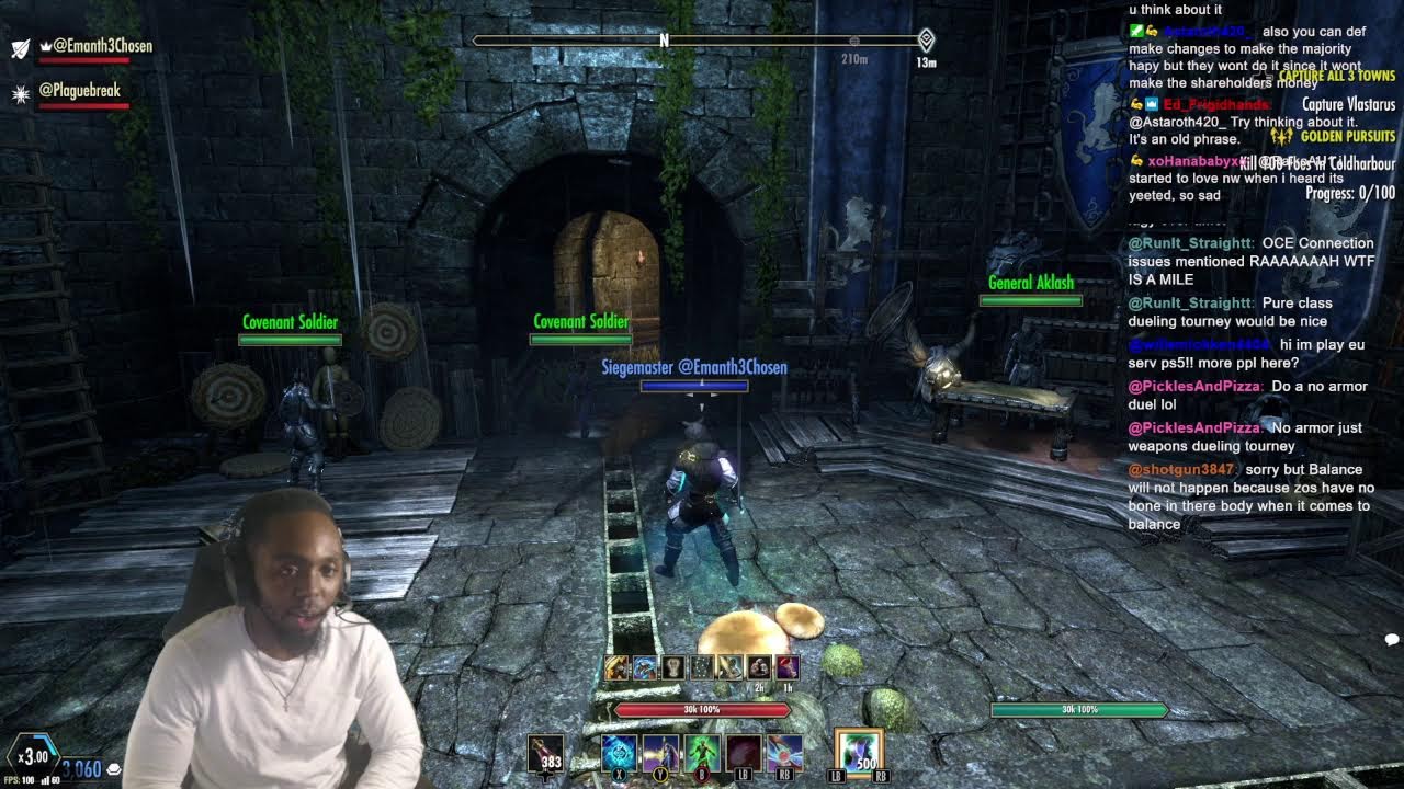 ESO PVP: BONKING AROUND TESTIN NEW SKILL SETUPS!! PVP LIVESTREAM