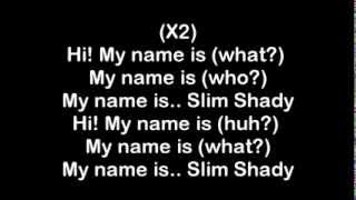 Video voorbeeld van "Eminem - My Name Is [HQ Lyrics]"