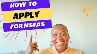 HOW to apply for NSFAS || Step by step guide to NSFAS bursary online!