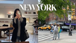 Living in NYC🗽Atelier Jolie cafe in SoHo, Eating Alone, East Village soba, Fav restaurant, Work vlog