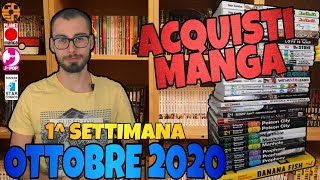 ACQUISTI MANGA OTTOBRE 2020 - 1^ SETTIMANA