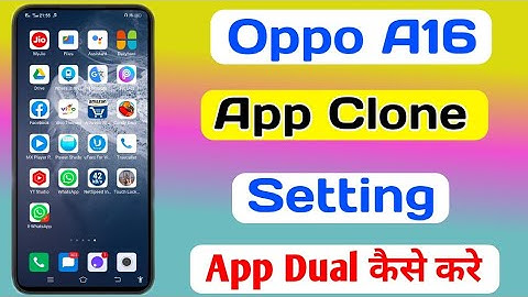 Oppo A16 App Clone Setting || Oppo A16 App Double Kaise Kare || How To Dual App Setting In Oppo A16