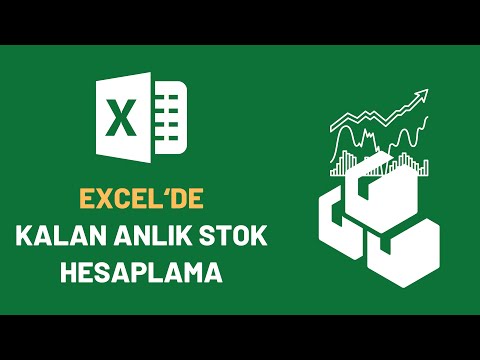 Excel'de Anlık Stok Takibi Nasıl Yapılır? | Grafik ile Stok Takibi