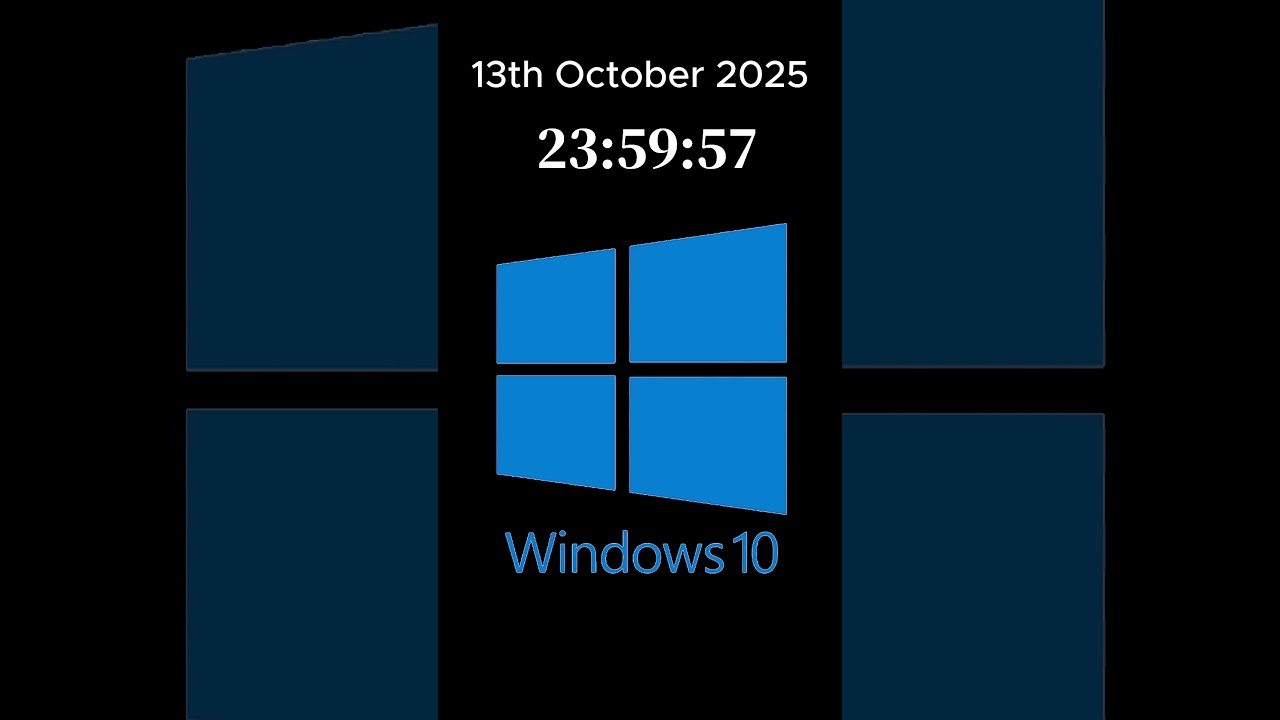 Windows 10 on 14th October 2025 be like