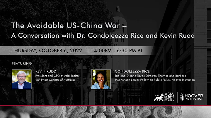 The Avoidable US-China War  A Conversation With Dr...