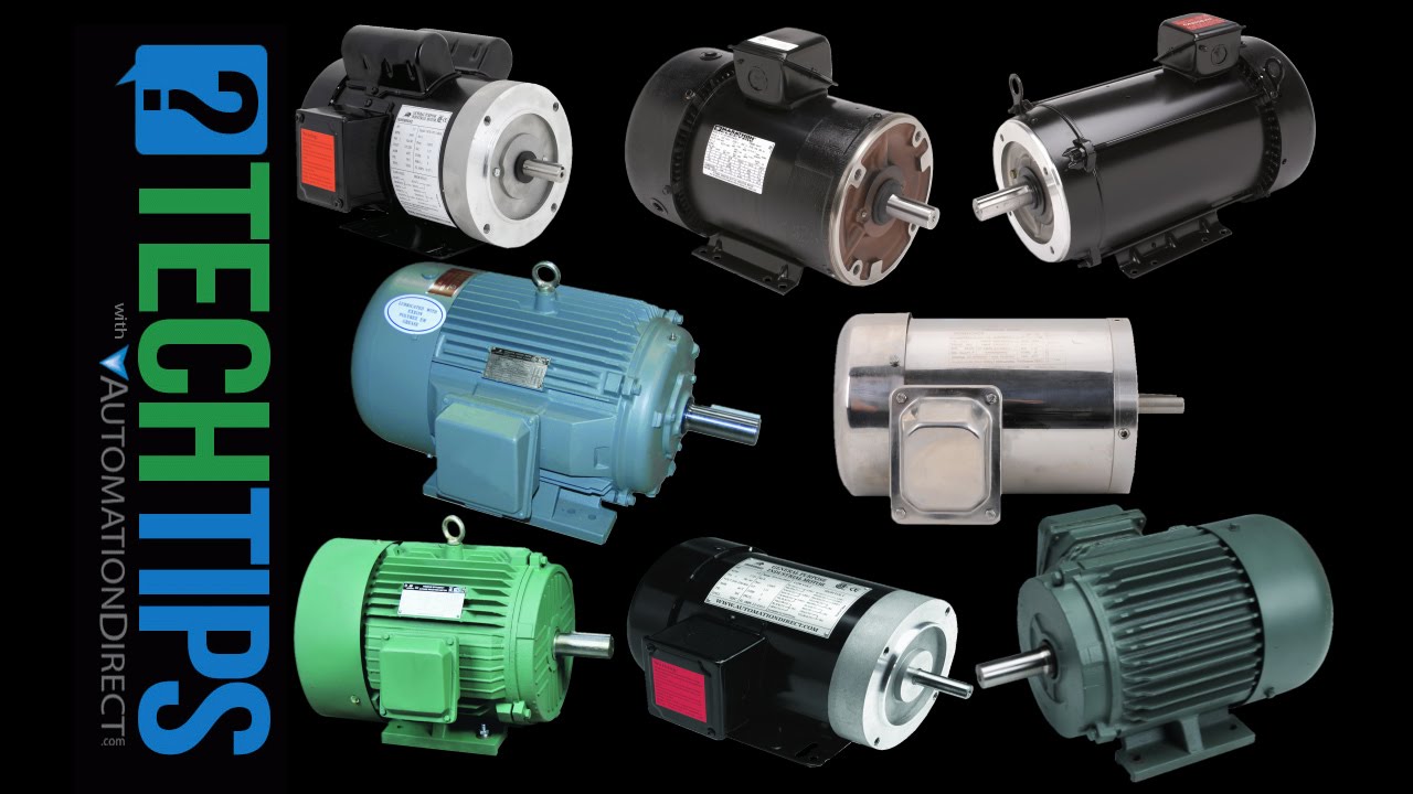 Select an A/C Motor for ON/OFF Control from AutomationDirect - YouTube