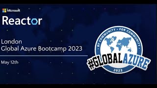 London I Global Azure Bootcamp 2023