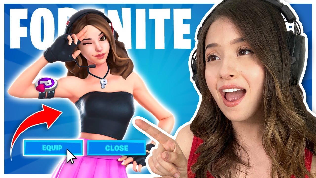 Fortnite pokimane skin