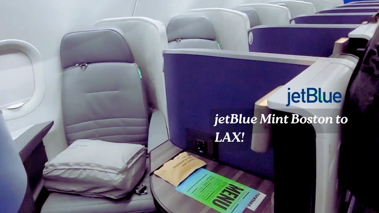 Impressive JetBlue Mint Suite! JetBlue Trip Report 2023 BOSLAX