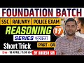 FOUNDATION BATCH | REASONING  | SERIES | Part 3 By - Ankesh sir