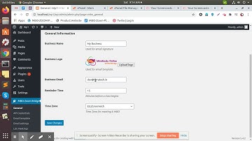 Setup Plugin General Settings