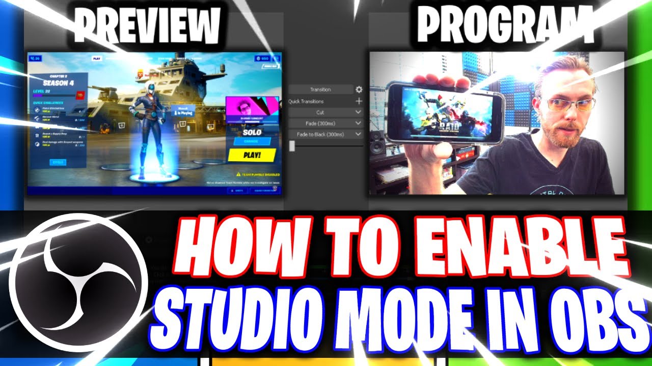 obs studio mode obs studio mode