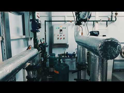 Блочно-модульная газовая водогрейная