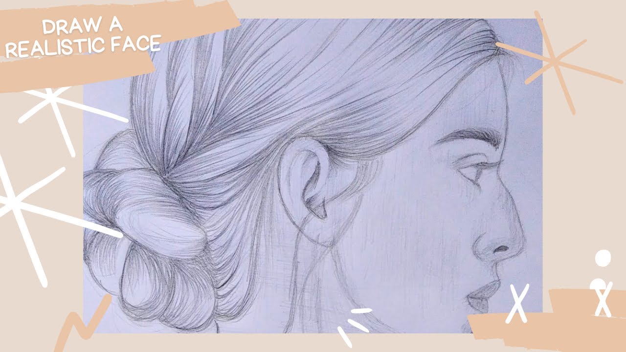 Menggambar wajah Realistis Menggunakan Pensil Draw a Realistic Face