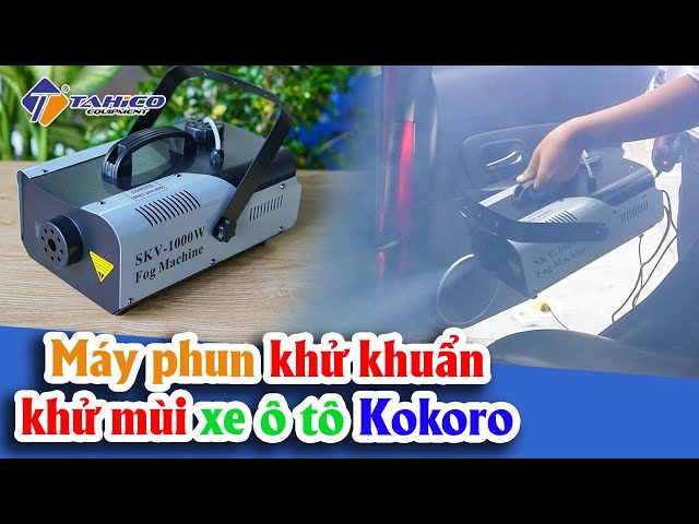 [Review] Máy phun khói khử khuẩn khử mùi xe ô tô Kokoro